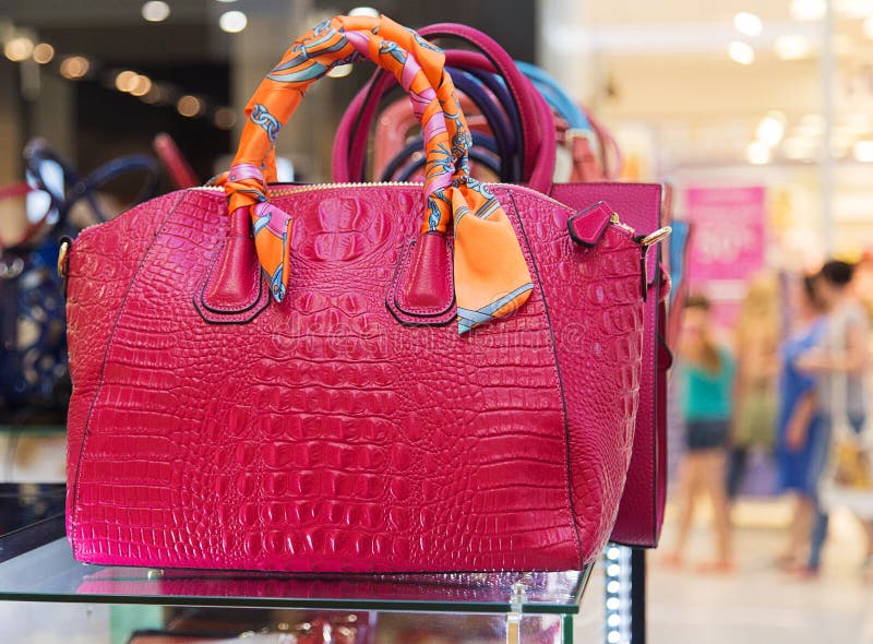 Italian Bag Fashion Shop in Italy Editorial Stock Image Image of