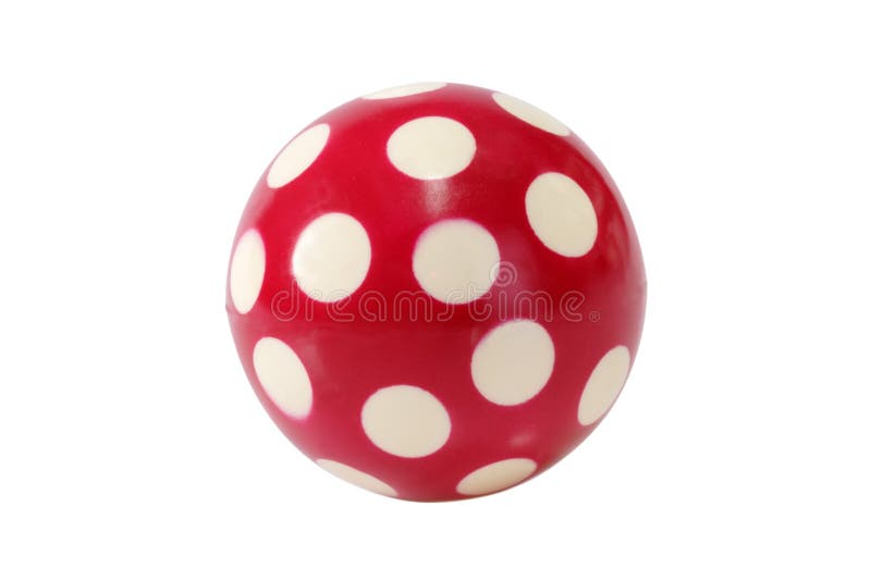 Red ball stock photo. Image of ball, plastic, white, filled 5155282