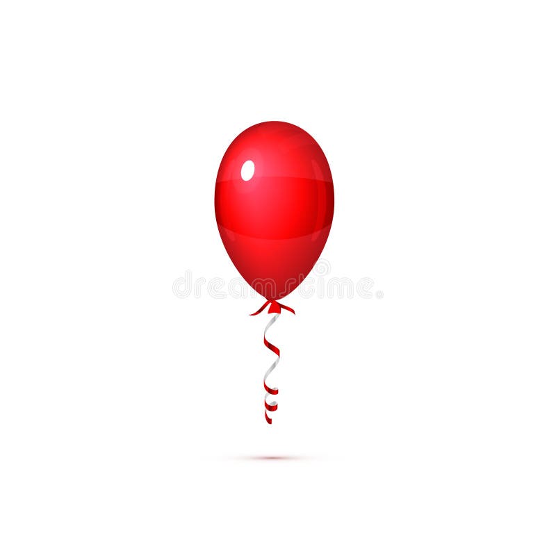 Single Red Balloon String Stock Illustrations – 399 Single Red Balloon  String Stock Illustrations, Vectors & Clipart - Dreamstime