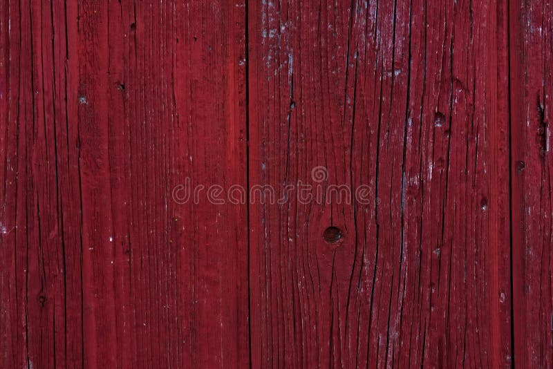 Red Barn Wall Made from Wood Planks, Weathered. Stock Image ...