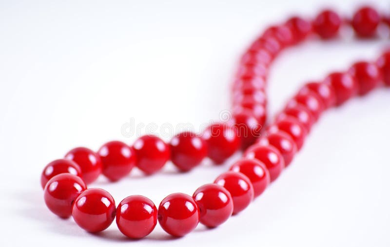 Red beads