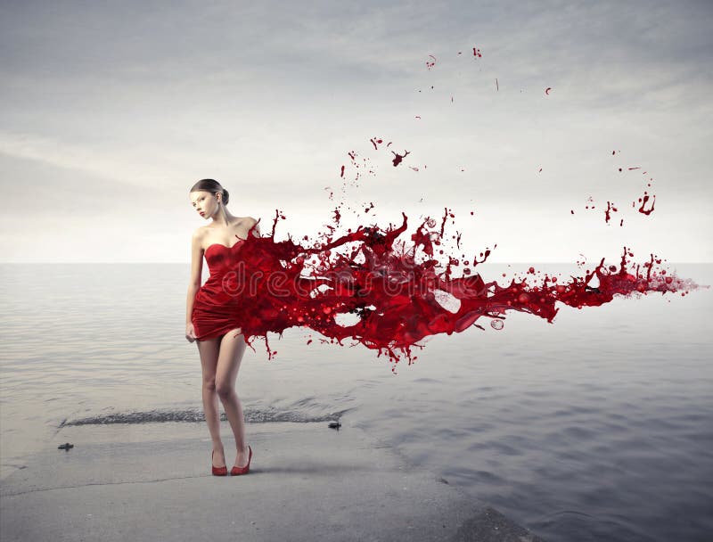 Red beauty royalty free stock image Red beauty royalty free stock image