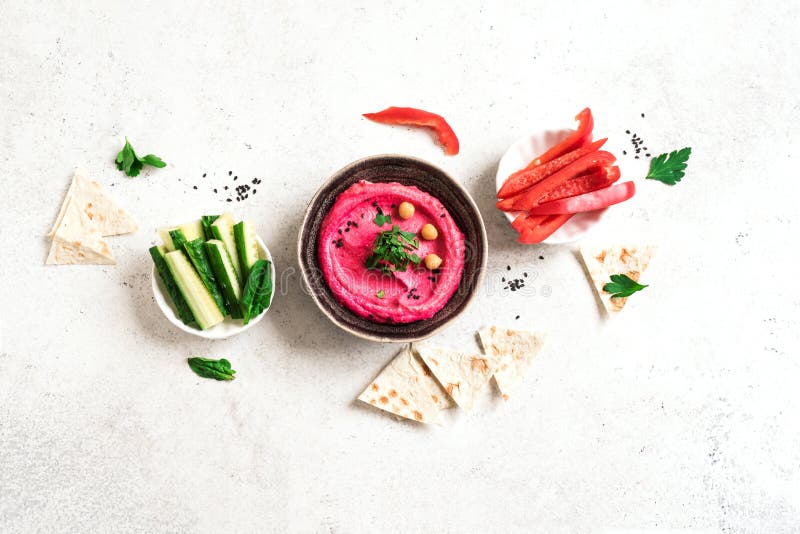 Red Beetroot Hummus