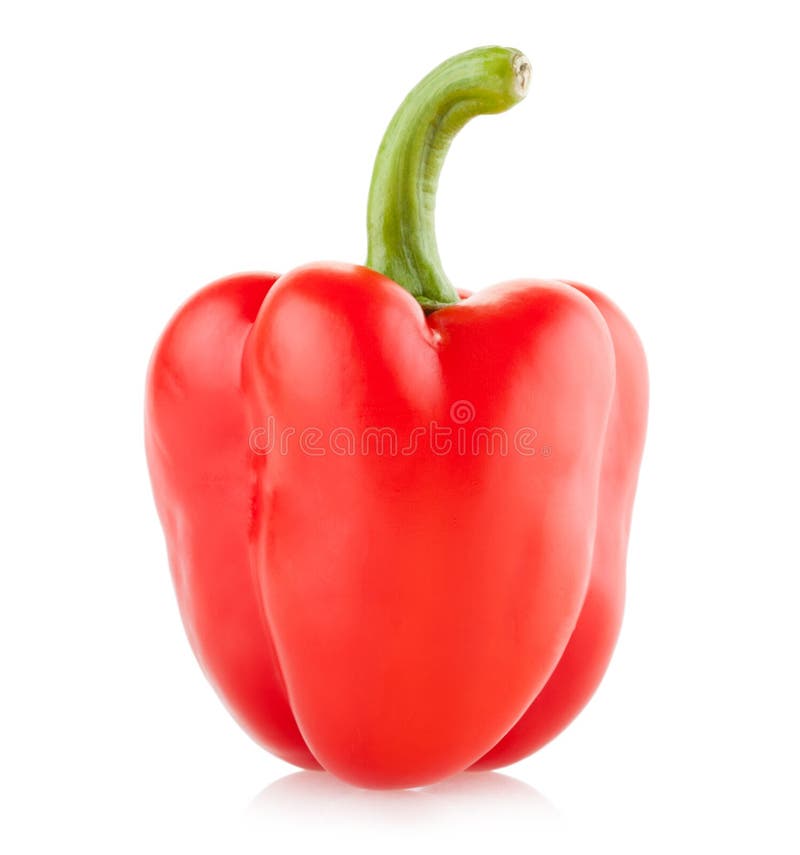 Red bell pepper stock image. Image of eating, vegetarian 110965539
