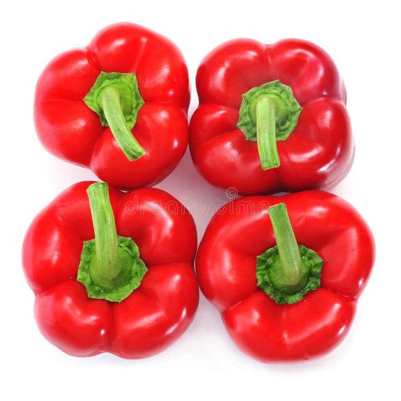 Red bell peppers royalty free stock photo Red bell peppers royalty free stock photo