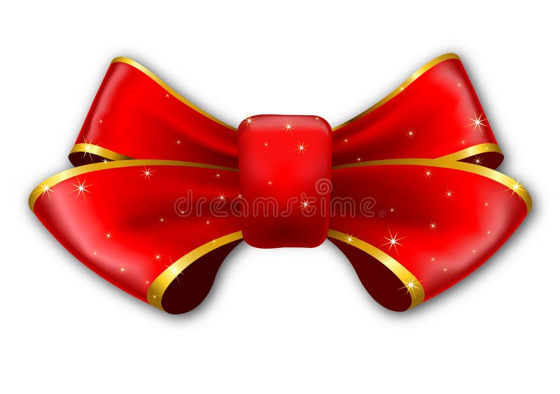 Red big bow