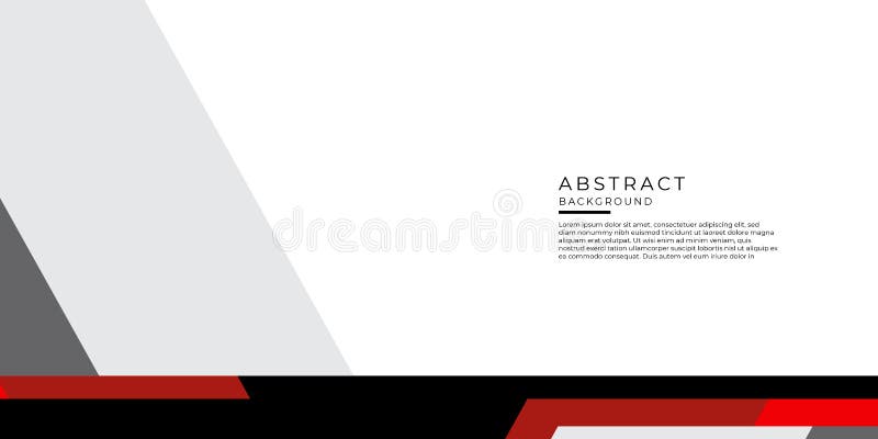 Red Black Business Background For Presentation Design High Contrast