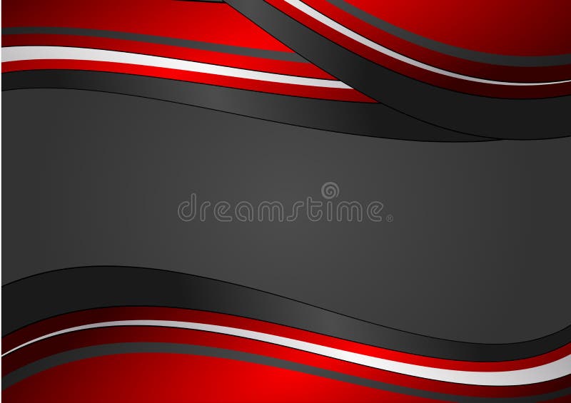Abstract Red Background. Vector Illustration Stock Vector