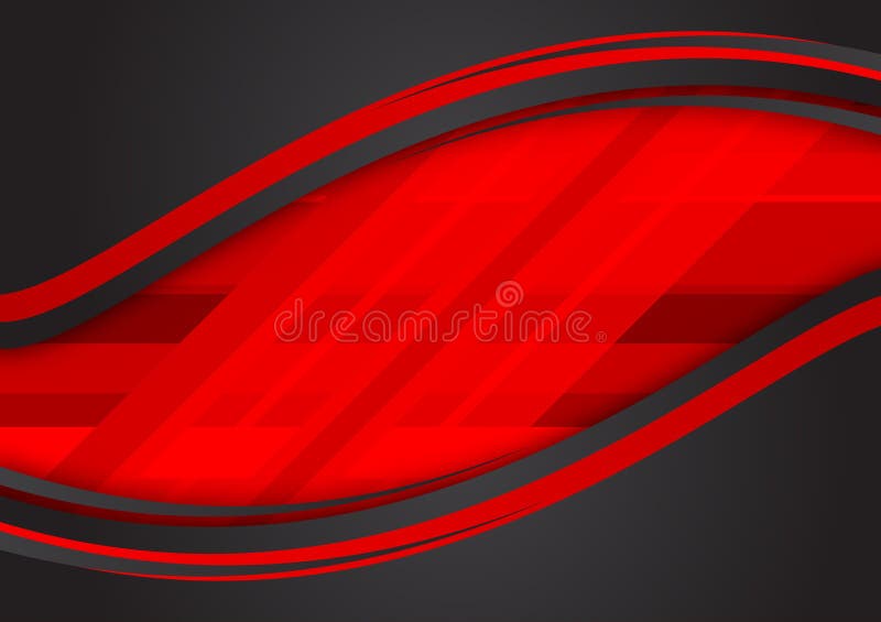 Red and black geometric abstract vector background with copy space royalty free illustration Red and black geometric abstract vector background with copy space royalty free illustration