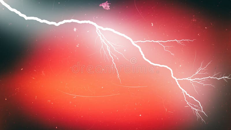 Red and Black Lightning Background Stock Illustration - Illustration of  thunderstorm, thunder: 165698295