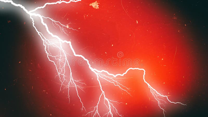 Red and Black Lightning Background Stock Illustration - Illustration of  energy, flash: 165699992