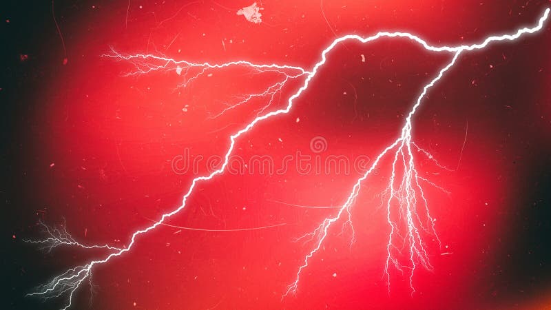Red and Black Lightning Background Stock Illustration - Illustration of  shock, energy: 165701027