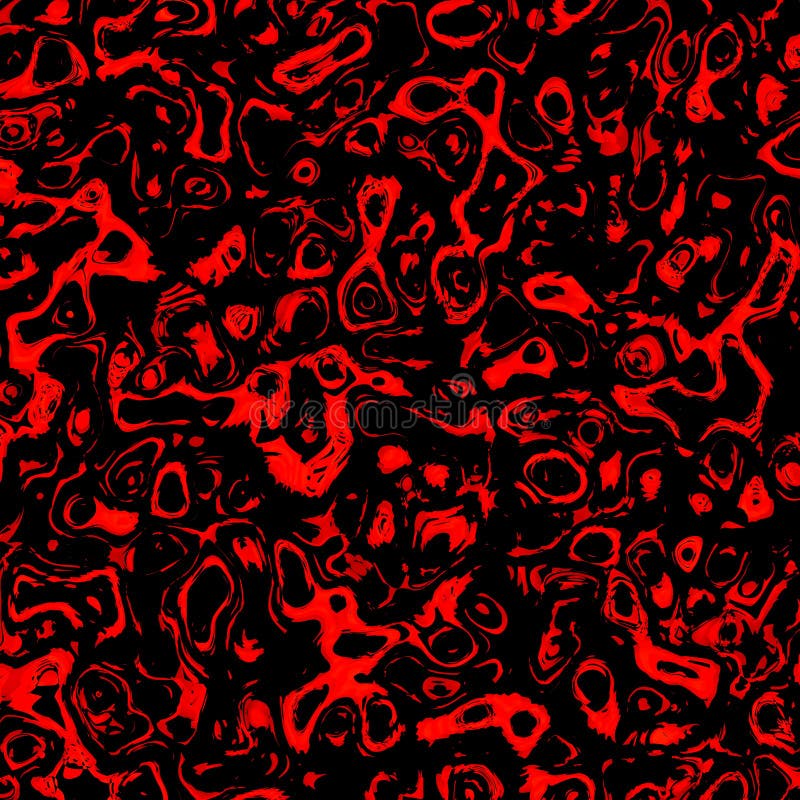 Trippy Red And Black Wallpaper