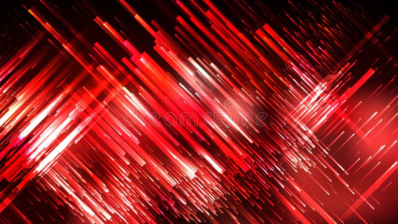 Red Black and White Chaotic Random Lines Abstract Background Stock ...