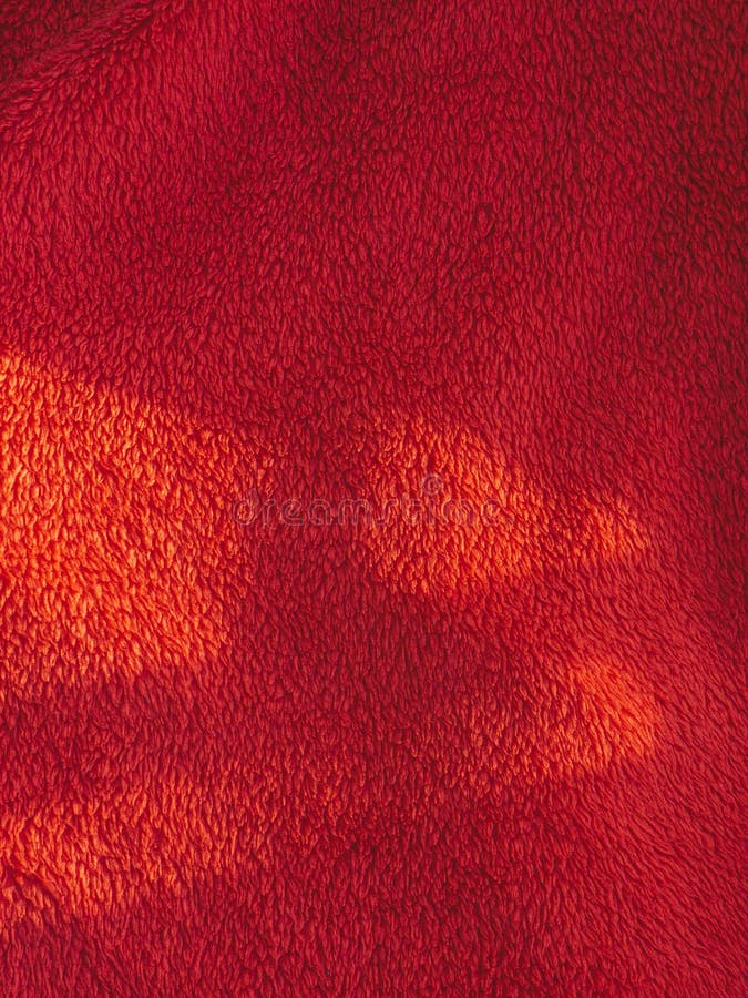 Red Blanket Texture on the Sunlight Stock Photo Image of clean, mink