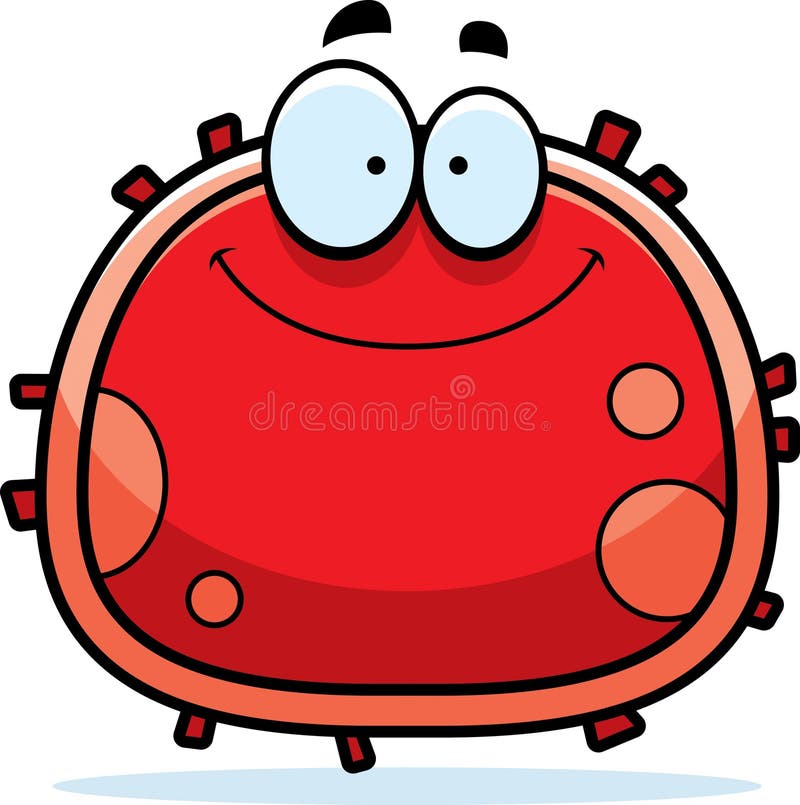 Red Blood Cell Smiling stock vector. Illustration of medicine - 47776981