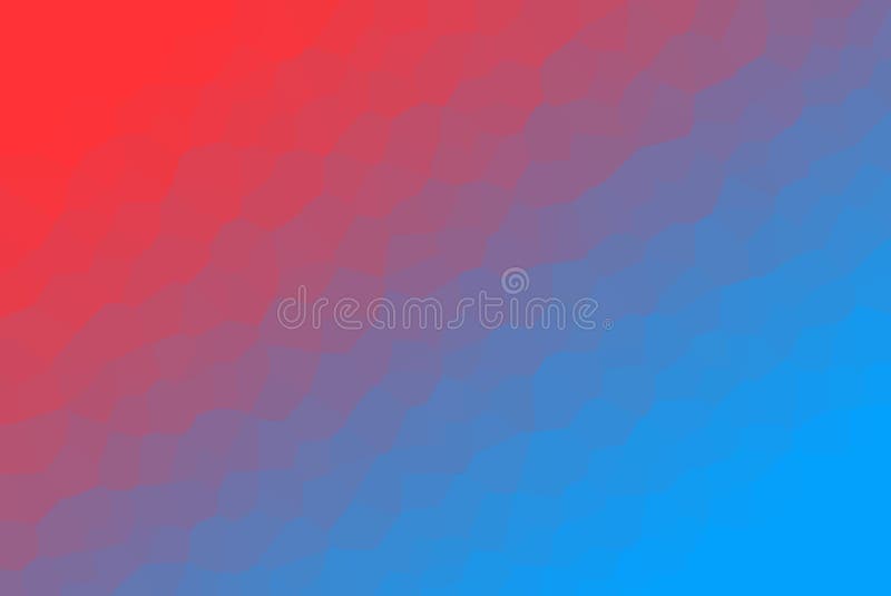 Red & Blue Blurred Smooth Low Poly Gradient Crystallize Background Vector Illustration royalty free illustration