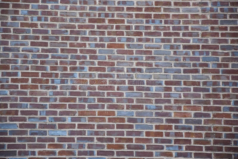Red Blue Brick Wall Picture. Image 83076508