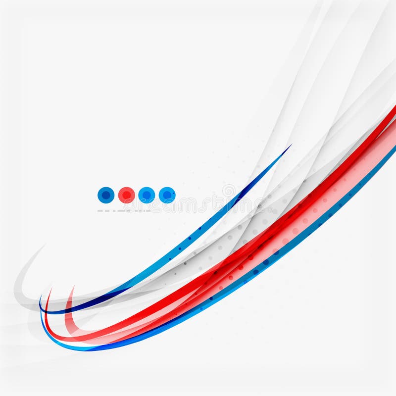 Red and Blue Color Swirl Concept Stock Vector Illustration of blank