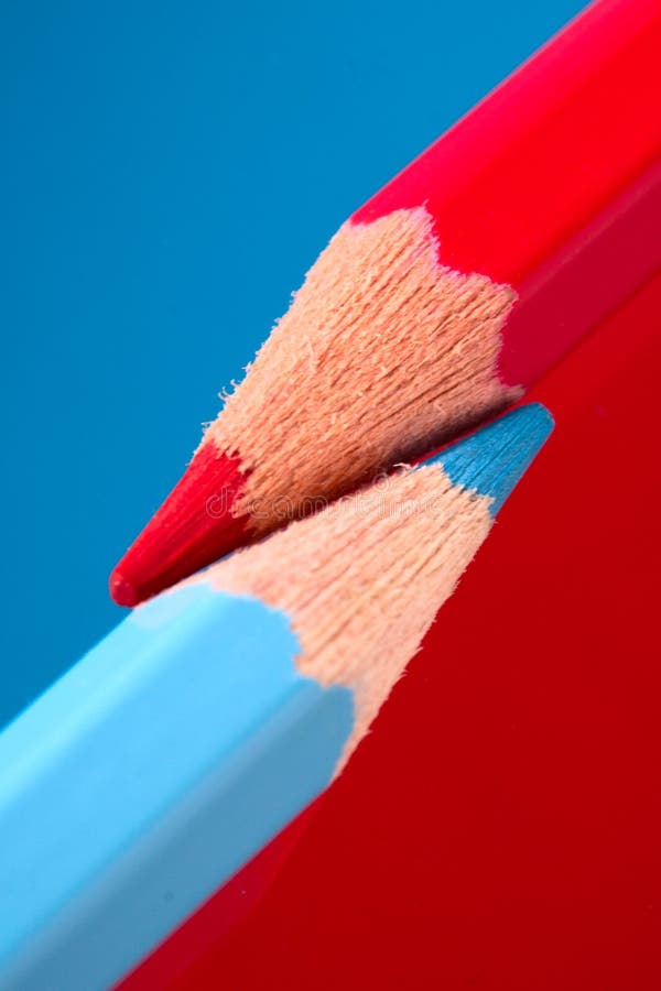 Red and Blue Pencils