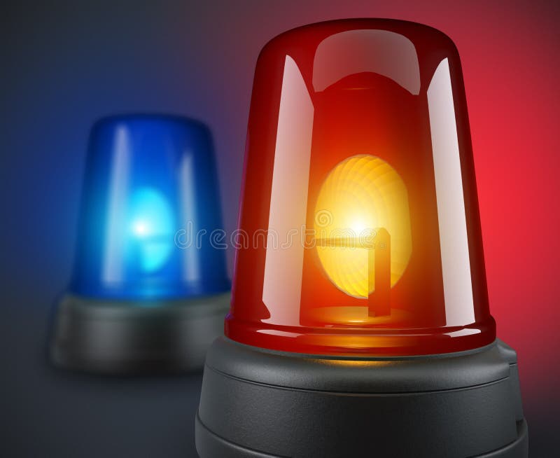 police lights clipart