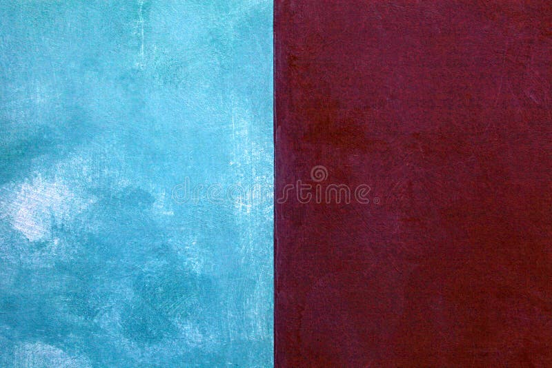 red and blue shabby paint stucco background