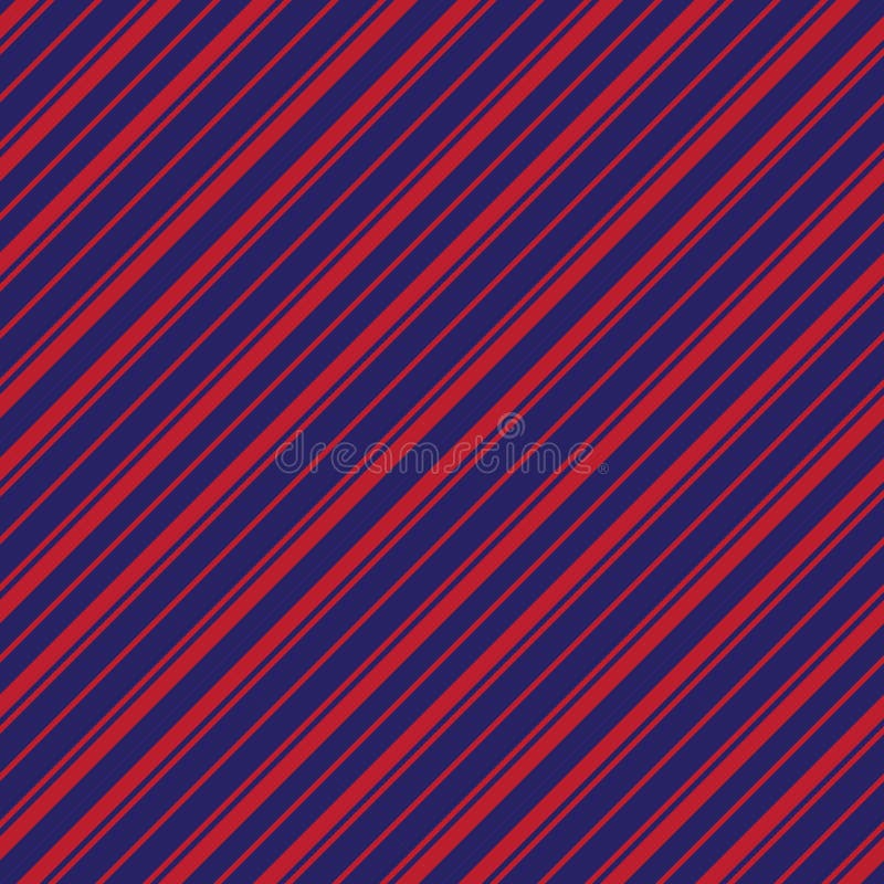 Red and Blue Stripe Seamless Pattern Background in Diagonal Style Stock Vector Illustration of