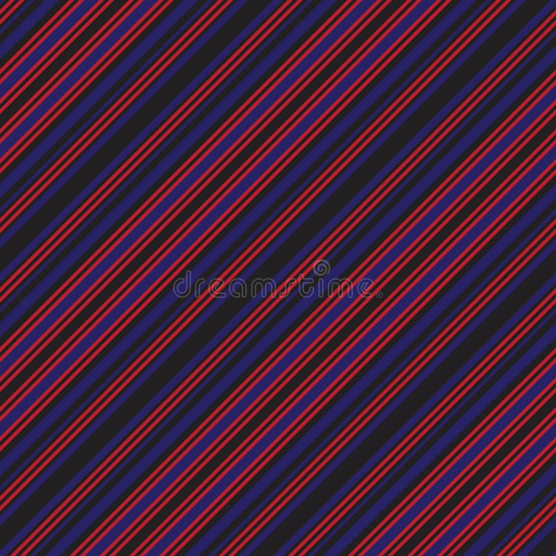 Red and Blue Stripe Seamless Pattern Background in Diagonal Style Stock Vector Illustration of