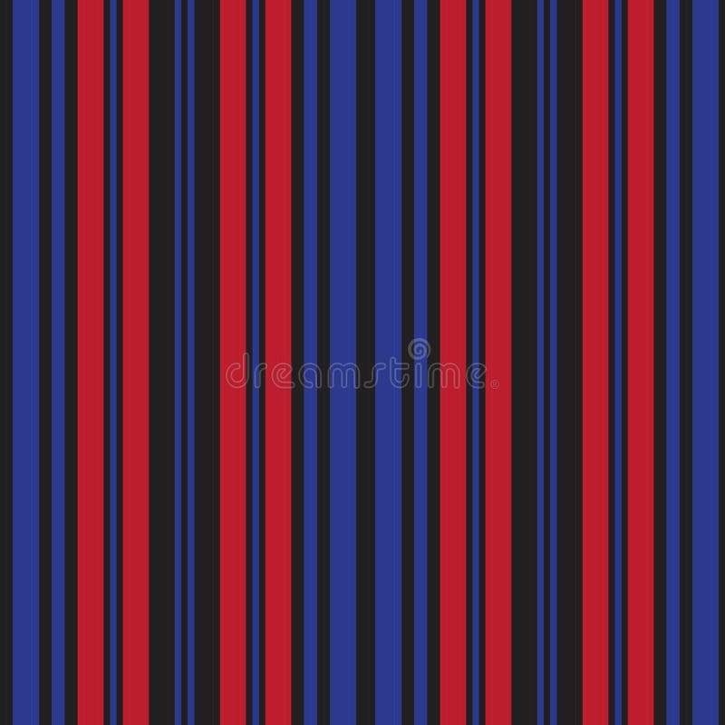 Red and Blue Stripe Seamless Pattern Background in Vertical Style Stock Vector Illustration of