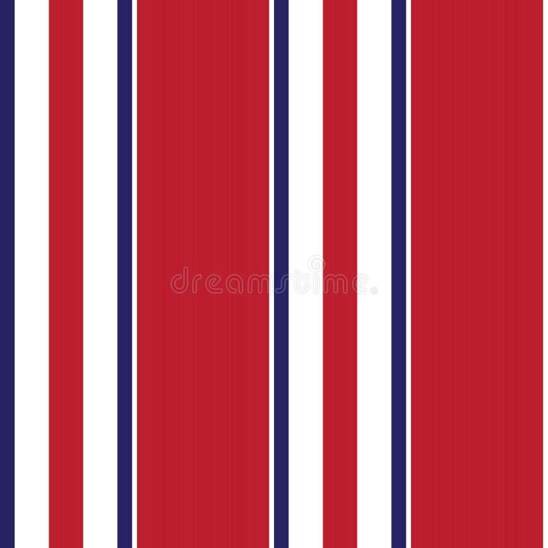 Red and Blue Stripe Seamless Pattern Background in Vertical Style Stock Vector Illustration of