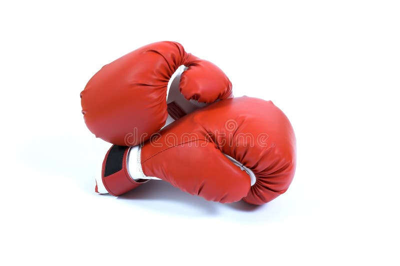 Red boxing glove stock photo. Image of gloves, sporting 3724762