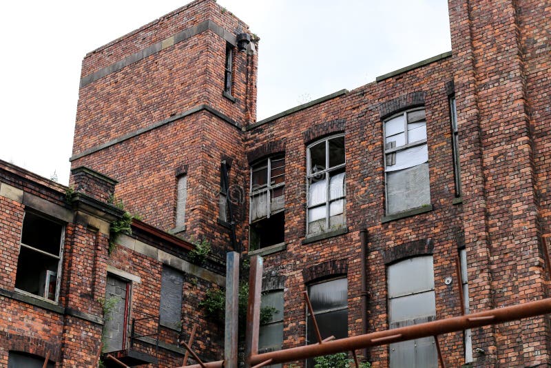 Abandoned Mill stock image. Image of brick, industrial 107083495
