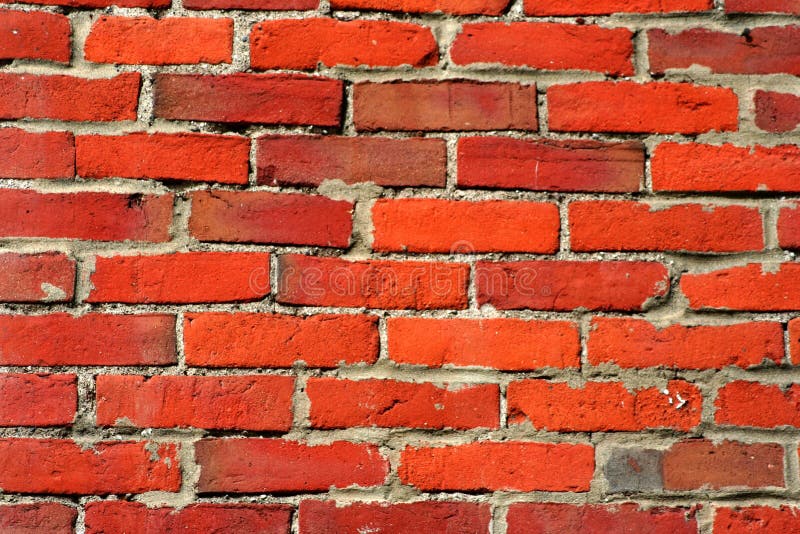 Red Brick Background