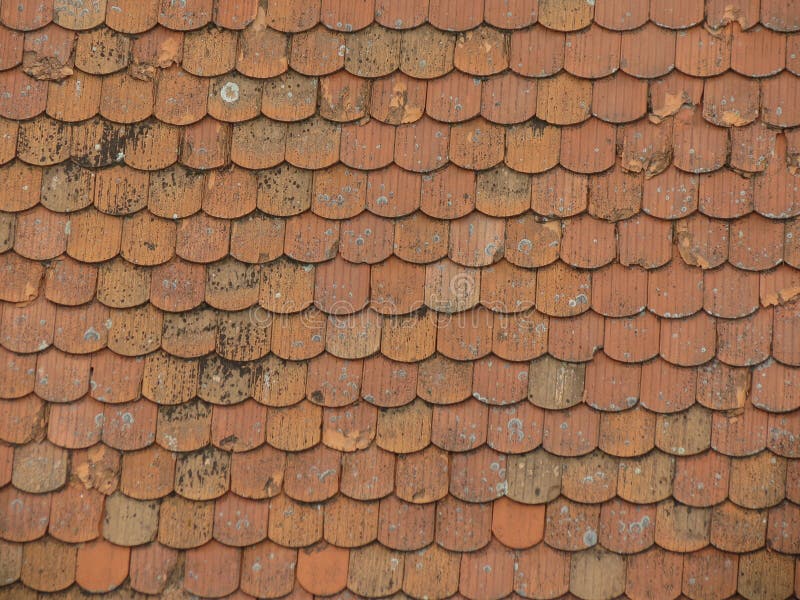 Red Brick Roof Tile Background Stock Image Image of sample, construction 124180719