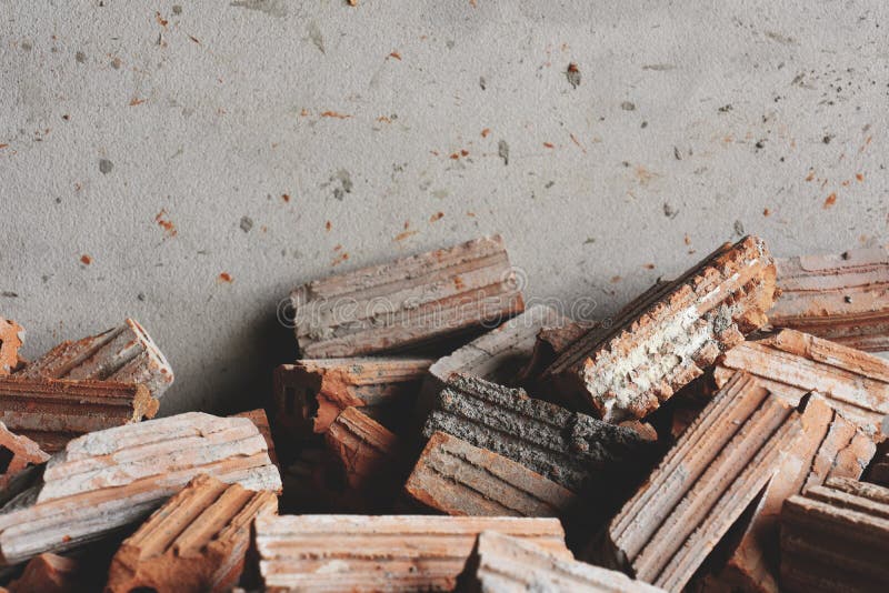 Brick Stack with the dirty wall. Bricklayer tiler stock images, royalty-free photos and pictures