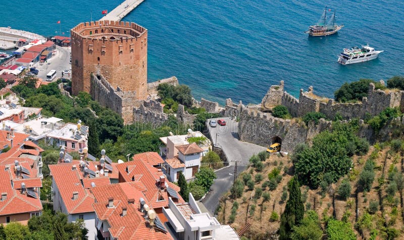 Yedikule (Seven Towers Fortress) Istanbul Stock Image - Image of fort ...