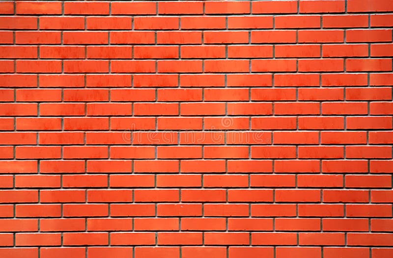 Red brick wall