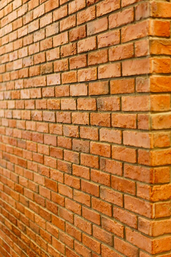 Red Brick Wall Perspective View of Empty Brick Wall Textured Background  Stock Image - Image of house, empty: 113228005