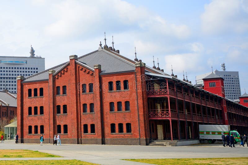 The RedBrick Warehouse, Yokohama, Japan Stock Photo Image of