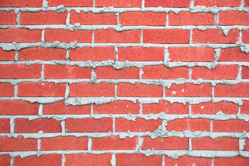 Red bricks stock image