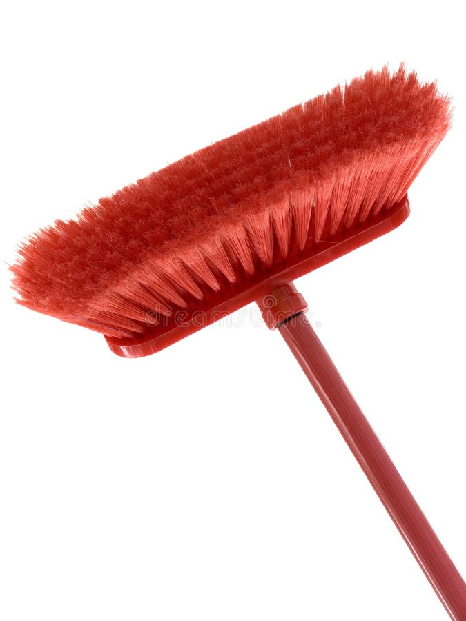 Red Broom Royalty Free Stock Image Image 8183426
