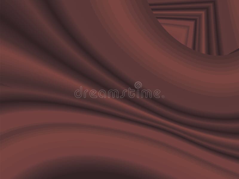Red brown with shadows iridescent wavy vector gradient flowing curved fabric striped background abstraction royalty free illustration Red brown with shadows iridescent wavy vector gradient flowing curved fabric striped background abstraction royalty free illustration