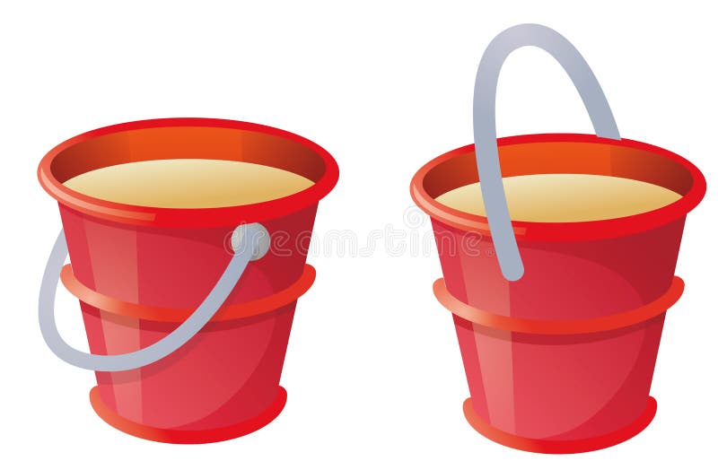 Red bucket