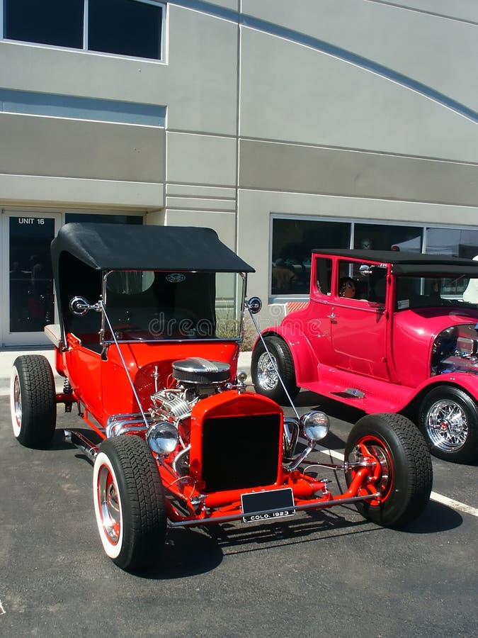 Red Bucket Hotrod