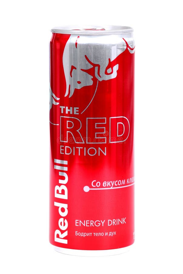 Red Bull The Red Edition stock photography Red Bull The Red Edition stock photography
