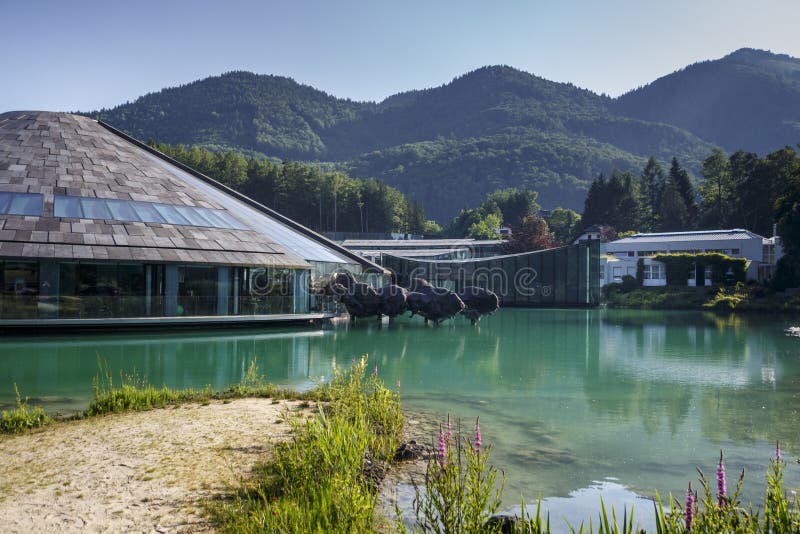 Red Bull Headquarters in Fuschl am See, Austria, 2019 Editorial Photo -  Image of bull, office: 152691521