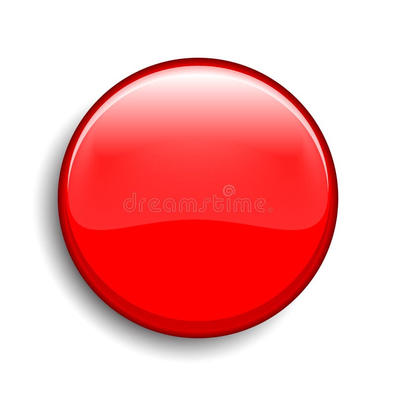 Download Red Button Circle Royalty-Free Stock Illustration Image