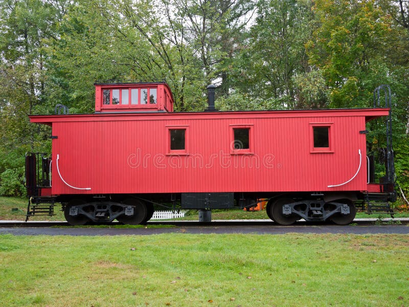 Red Caboose stock photo. Image of chattanooga, railroad 42660822