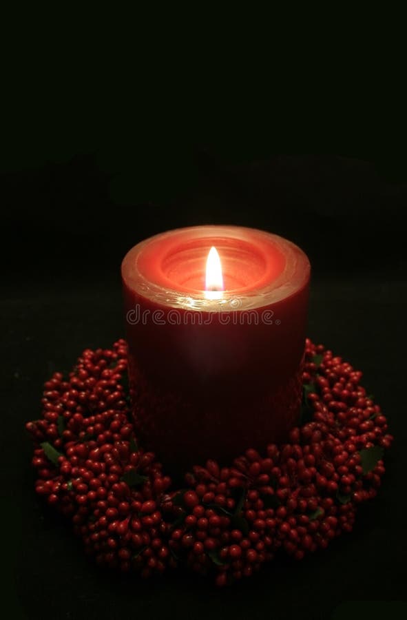 Red candle