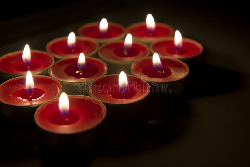 Red candle stock photo. Image of candlelight, spirituality - 86379538